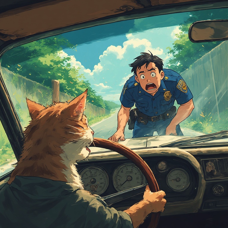 Feline Traffic Frenzy