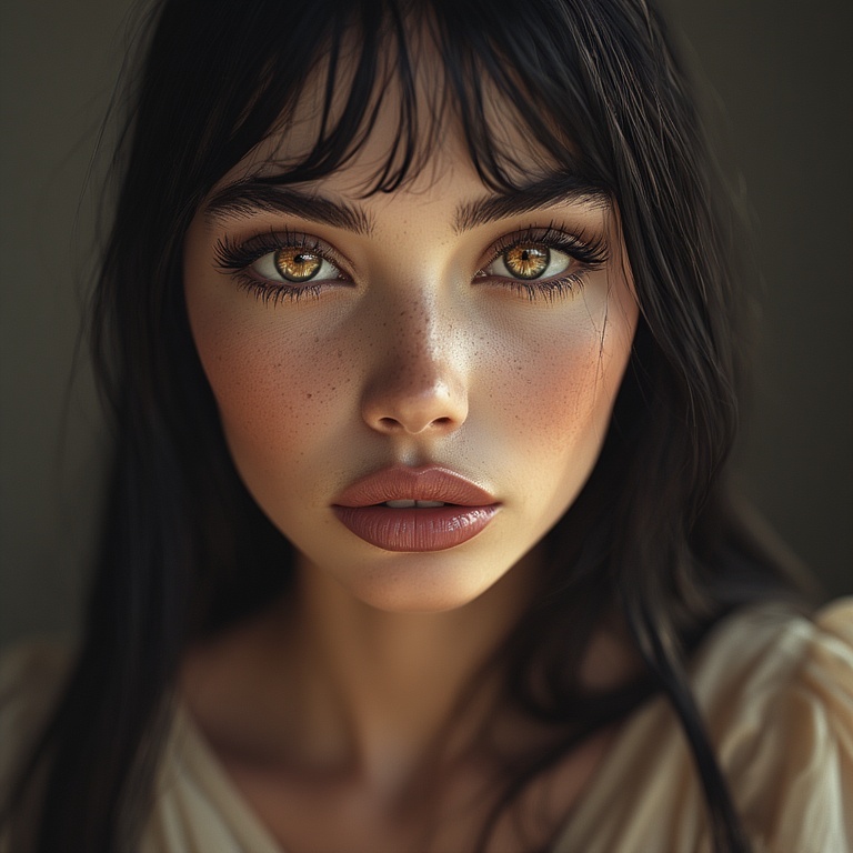 Glamorous Angelic Beauty