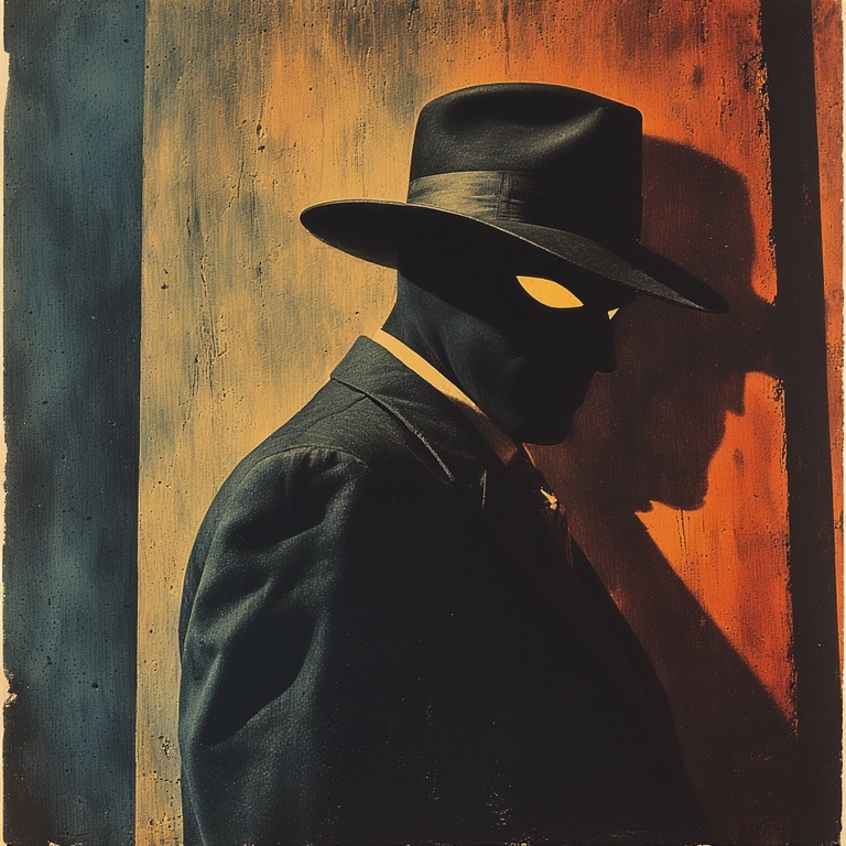 Mysterious Vigilante Figure