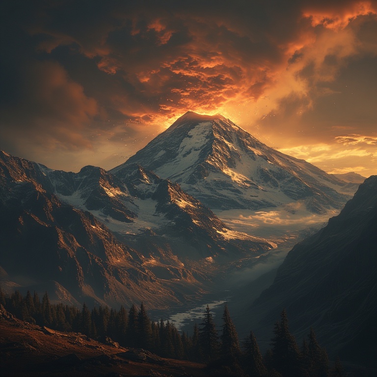 Rainier's Volcanic Fury