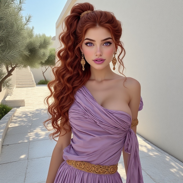Violet Goddess of Greece