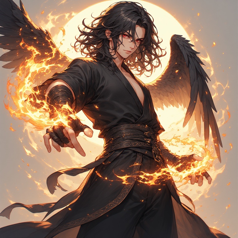 Flaming Avenging Angel