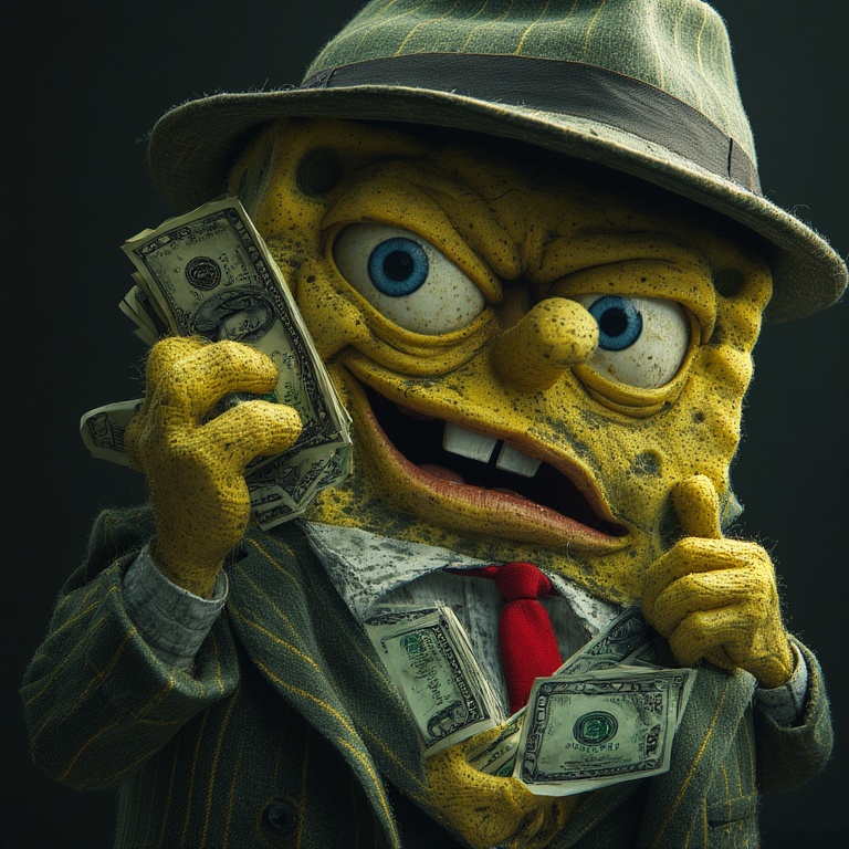 SpongeBob's Grim Money Grab
