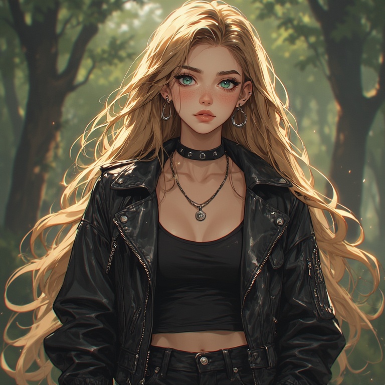 Golden Rebel Girl