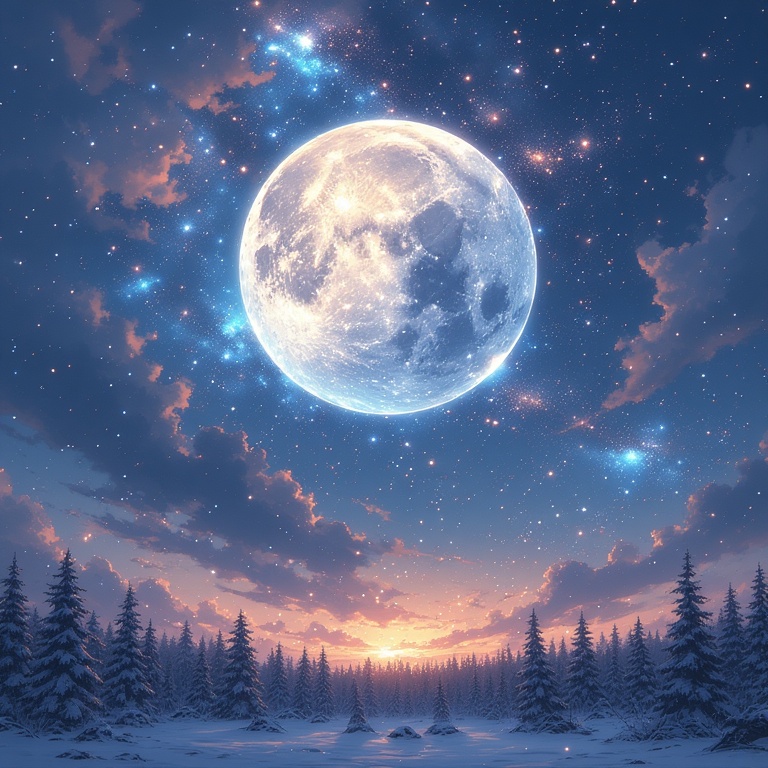 Moonlit Celestial Dreamscapes