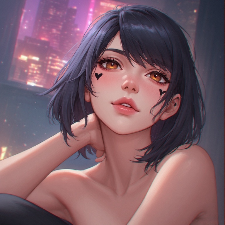 Cyberpunk Warrior Maiden