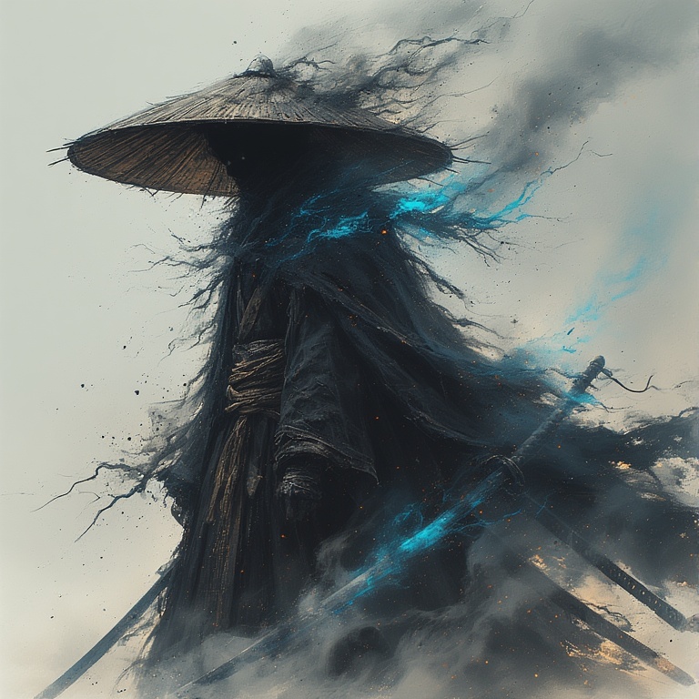 Ghostly Samurai Warrior