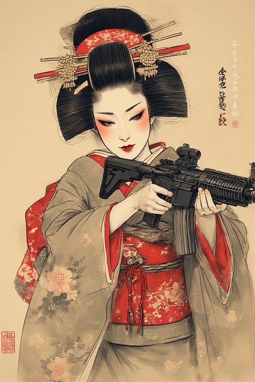 Geisha Marksman