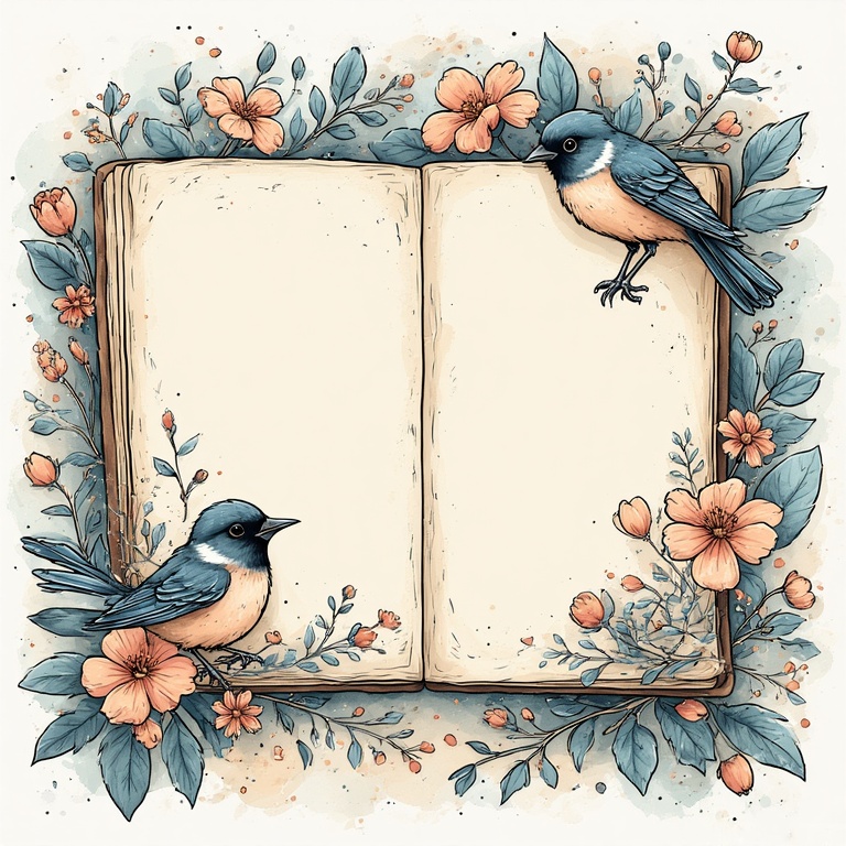 Gothic Bloom Border