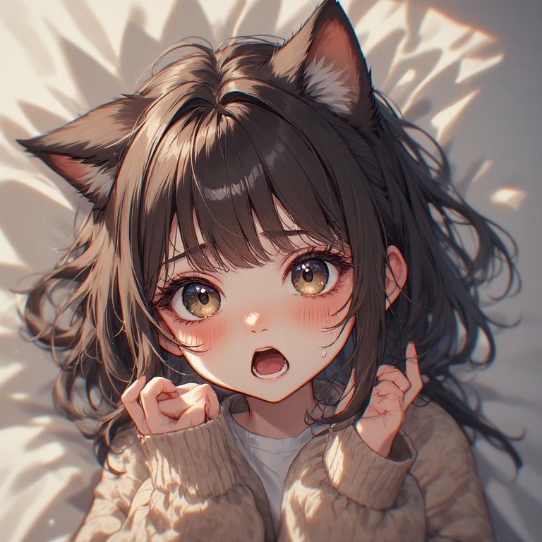 Adorable Tantrum Kitty