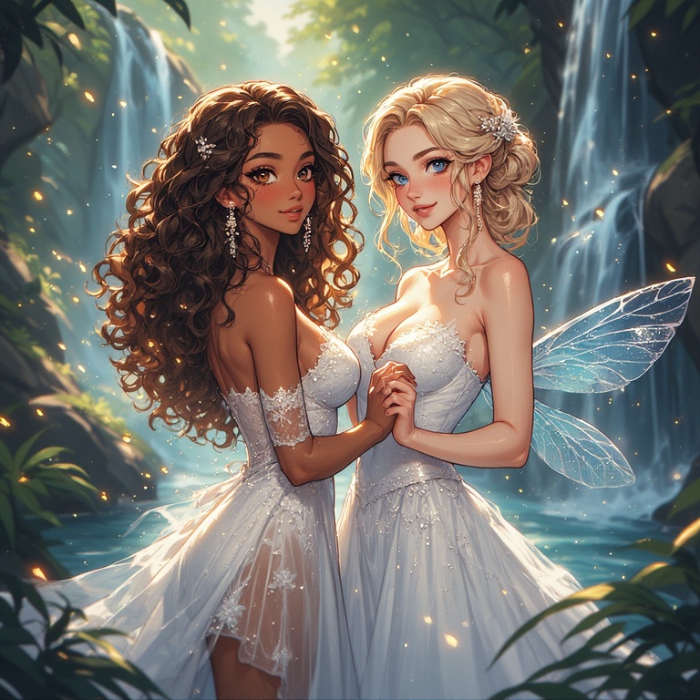Waterfall Wedding Bliss