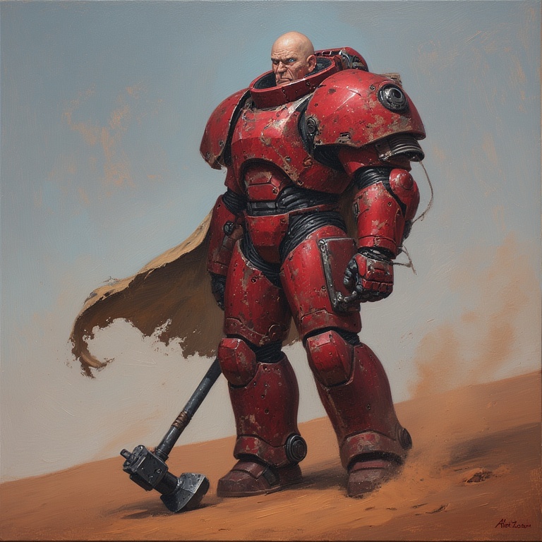 Dusty Crusader at Twilight