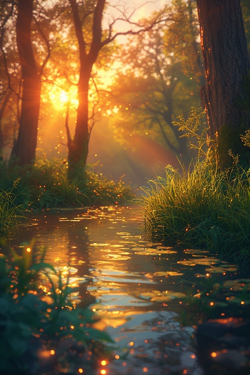 Midnight Savanna Dreamscape