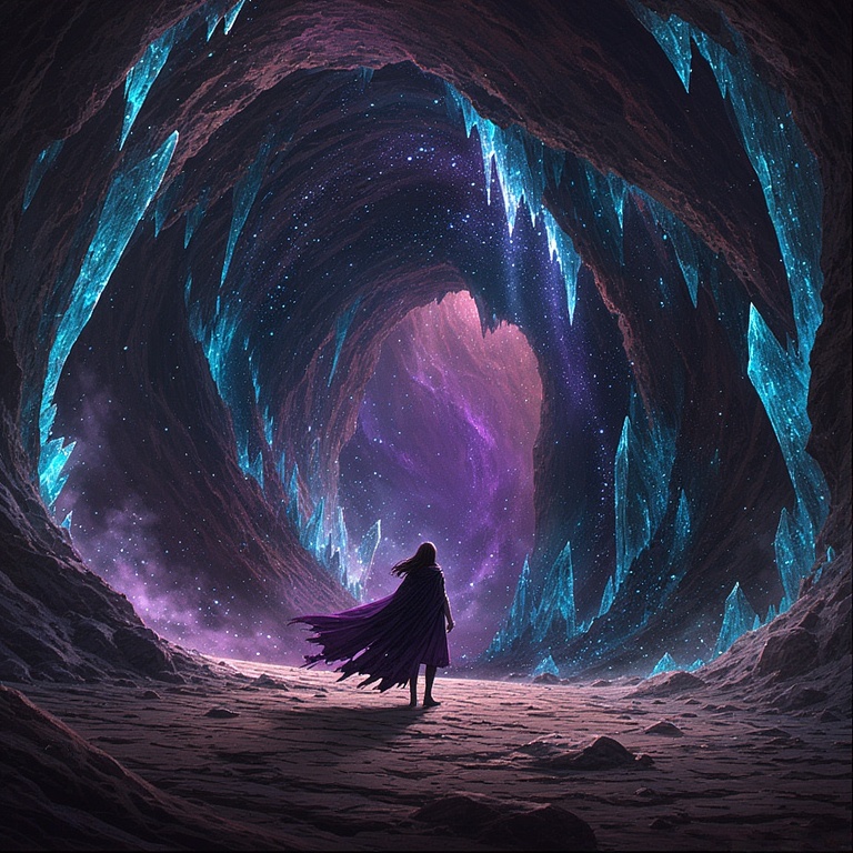 Obsidian Abyss Silhouette
