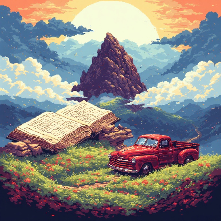 Pixelated Bookish Skepticism
