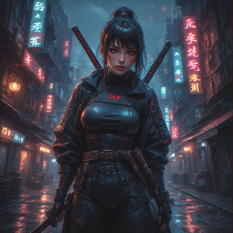 Rainy Night Warrior Queen