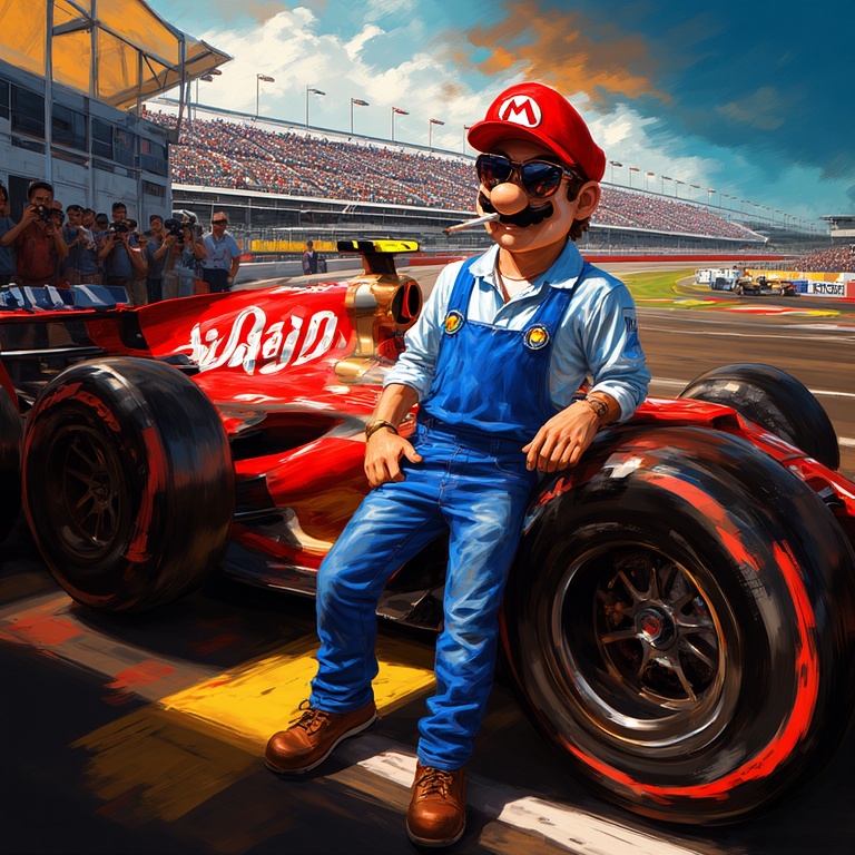 Racing Rebel Portrait