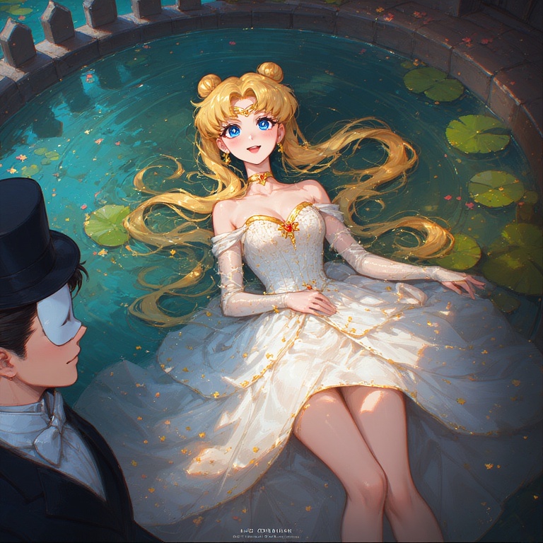 Moonlit Serenade Moment