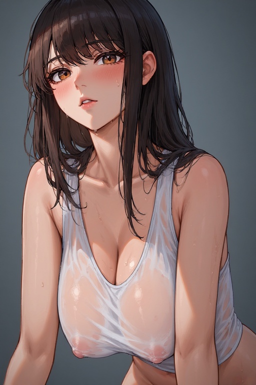 Wet Nip Peek