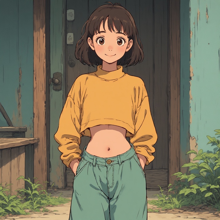 Ghibli Girl Chic