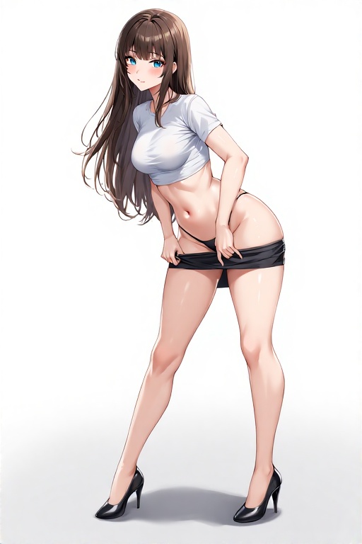 Sultry Anime Beauty