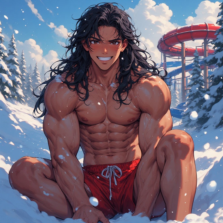 Snowy Summer Fun