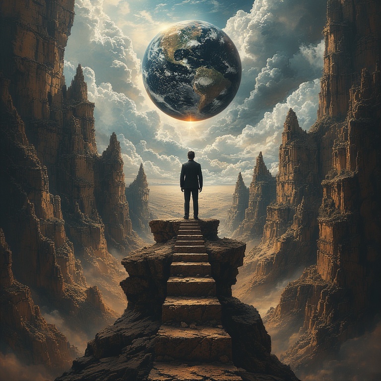 Surreal Existential Dilemma