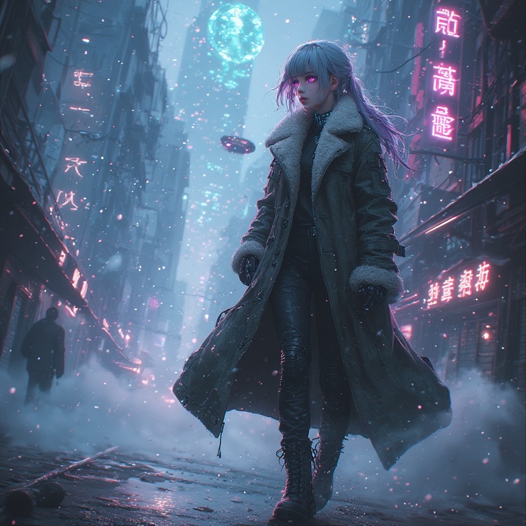 Cyberpunk Combatant