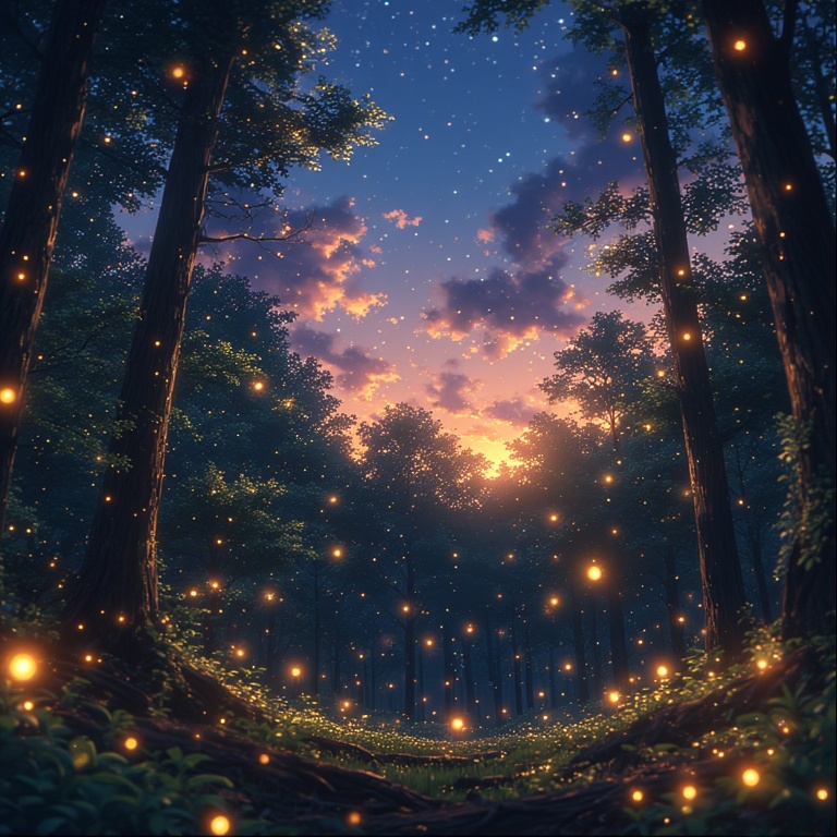 Midnight Forest Glow