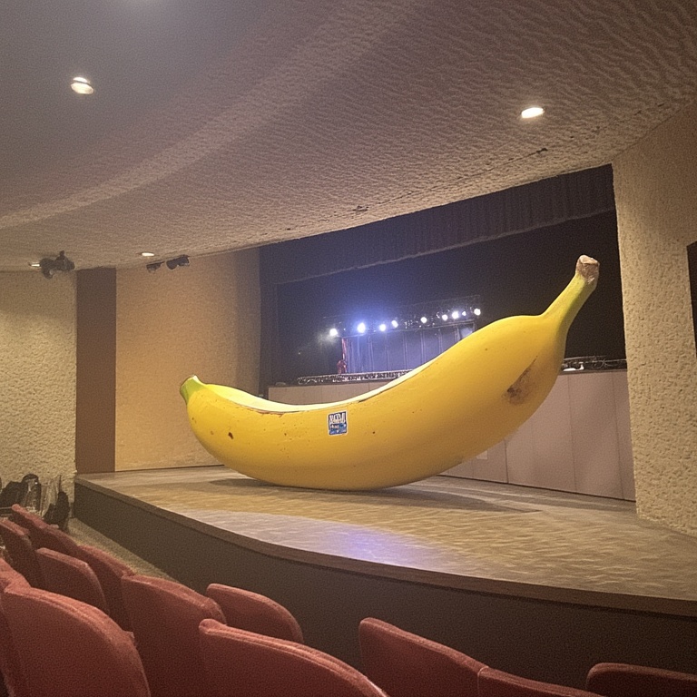 Banana Peel on Stage