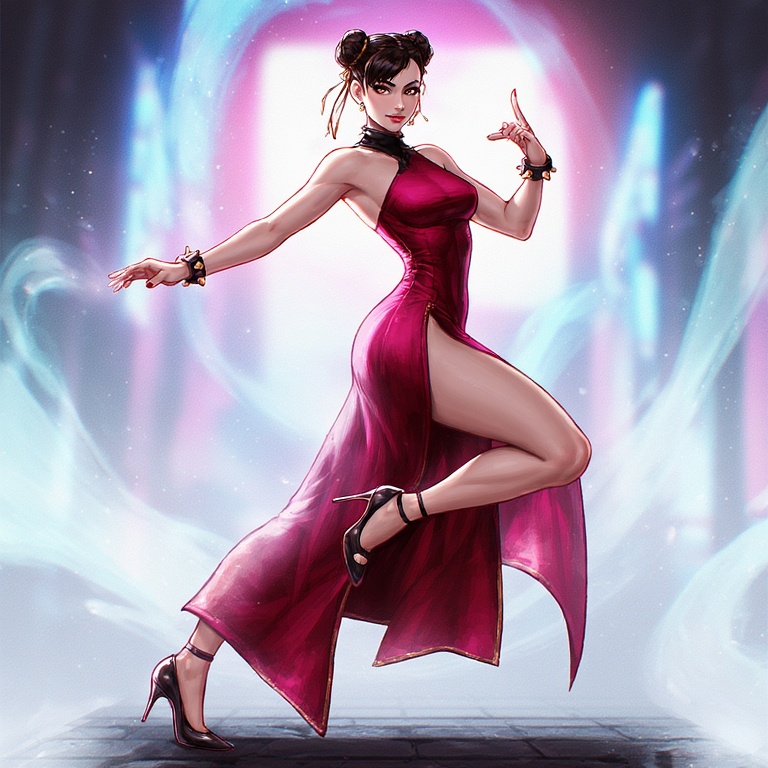 Crimson Warrior Pose