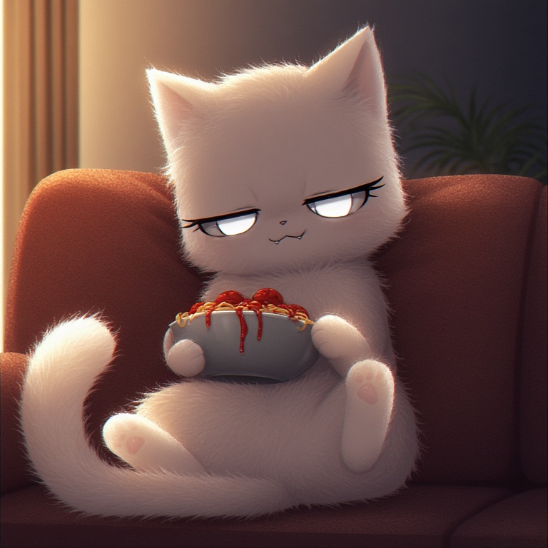 Whisker'd Spaghetti Sweetheart