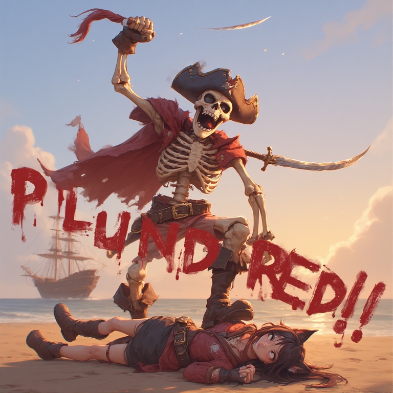 Triumphant Pirate Victory