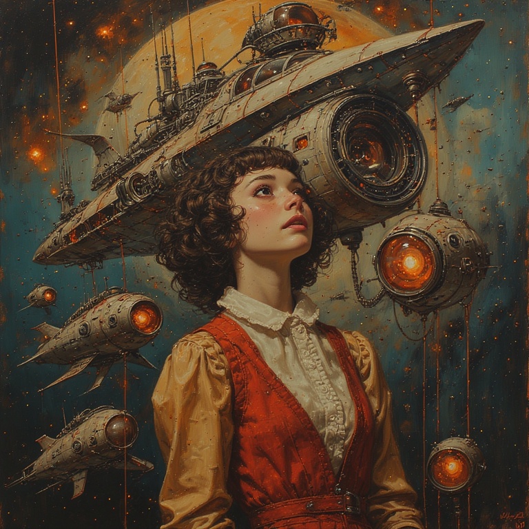 Cyborg Airship Masterpiece