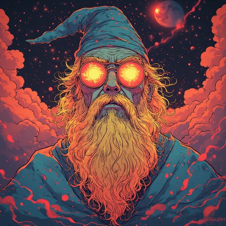 Neon Mystic Moment