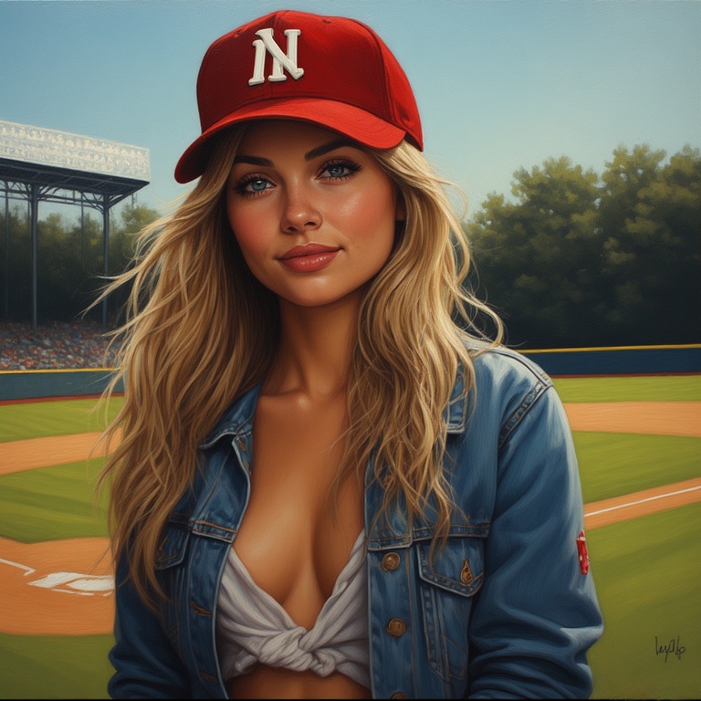 Baseball Babe Smizes