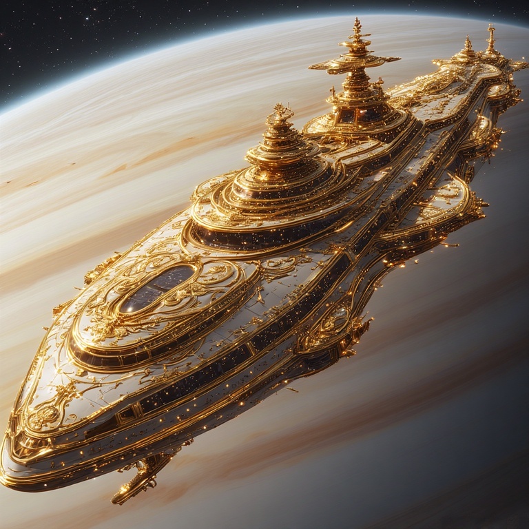 Saturnian Luxury Cruiser