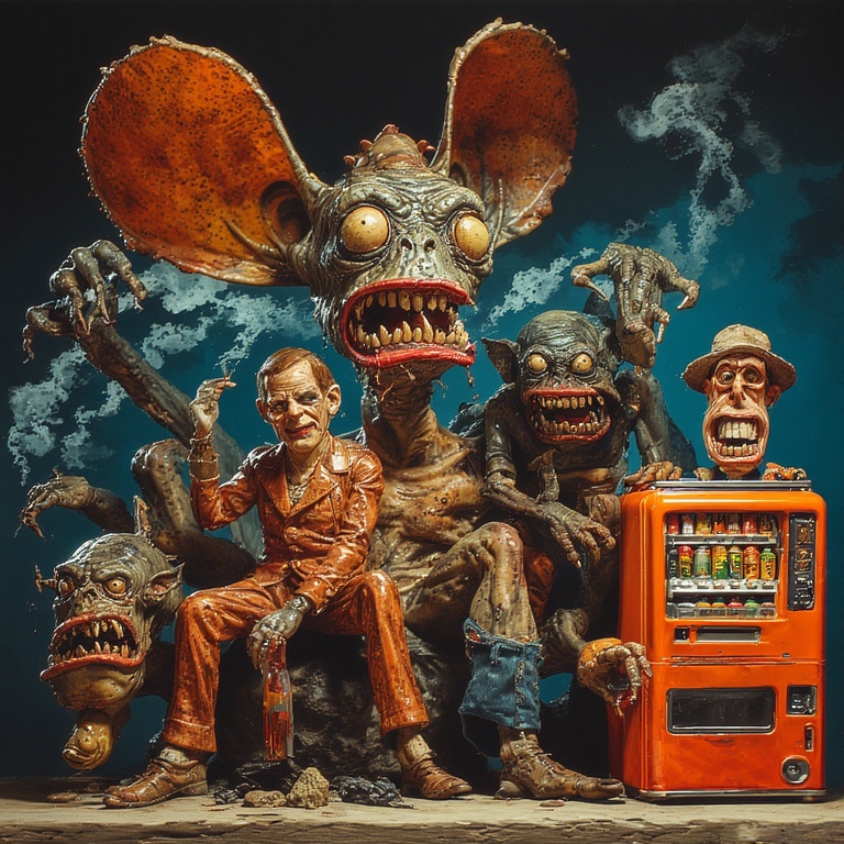 Vintage Vending Frenzy