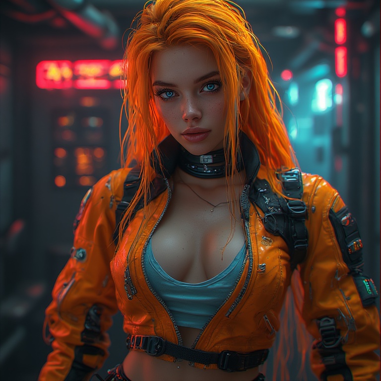 Futuristic Femme Fatale