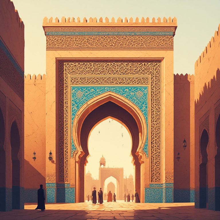 Moroccan Archway Entrance