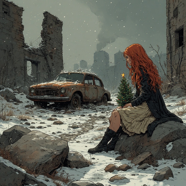 Snowy Apocalypse Scene