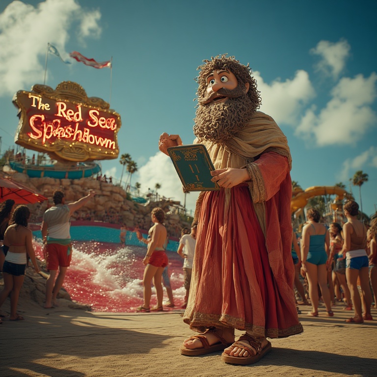 Mascot Moses Splashdown