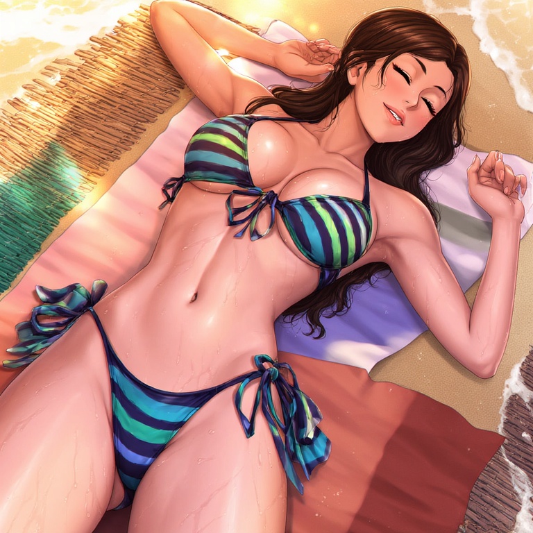 Beachside Bikini Bliss