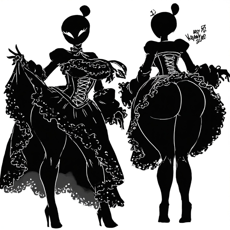 Shadowy Seductress Suggestive