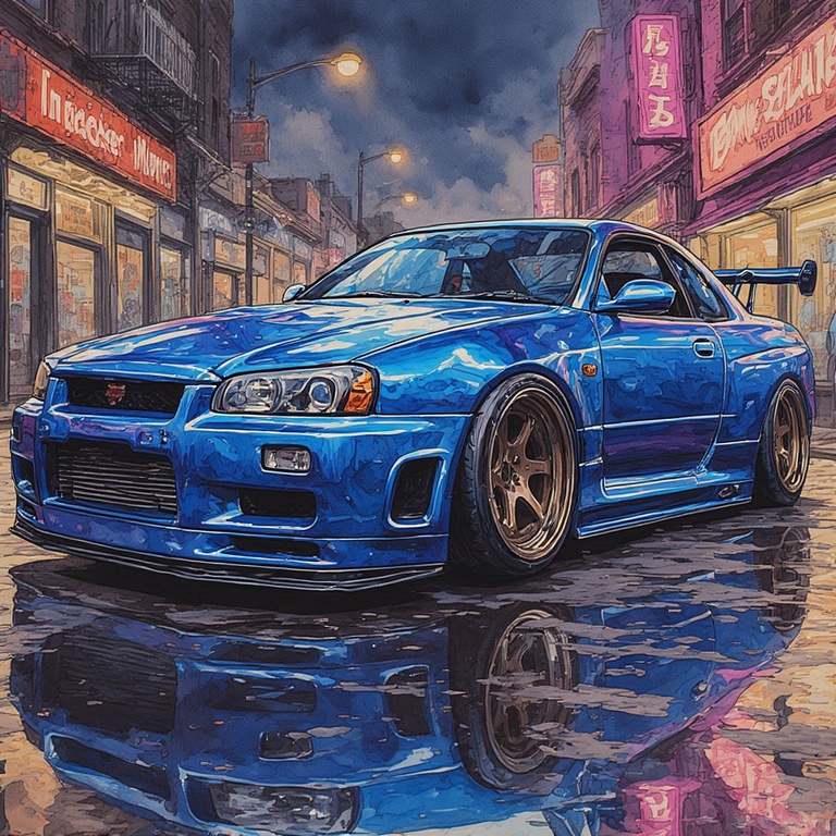 Midnight GT-R Showstopper