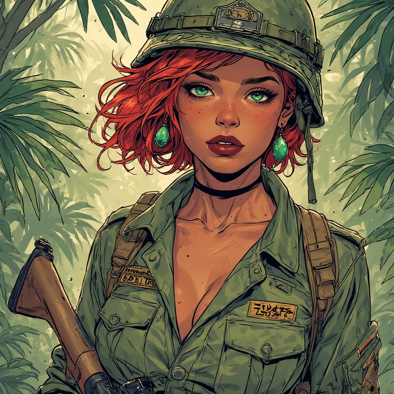 Vietnamese Jungle Warrior