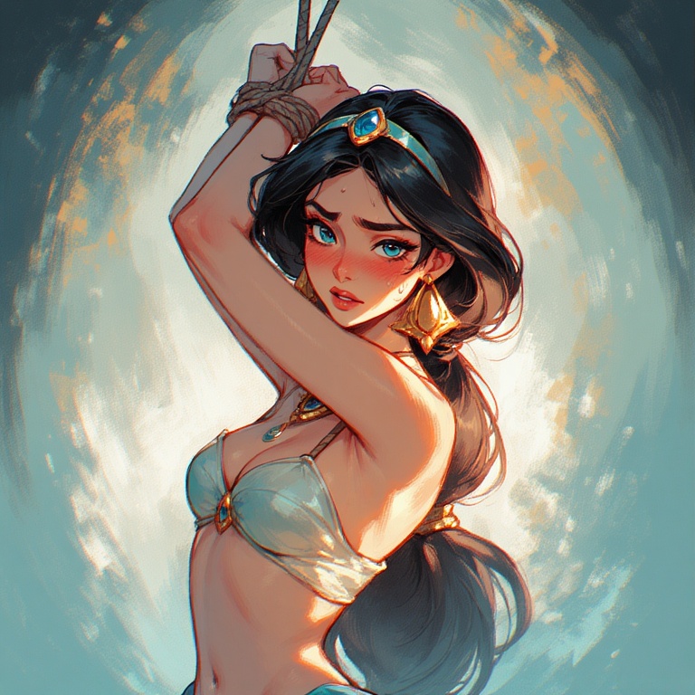 Tied Up Princess