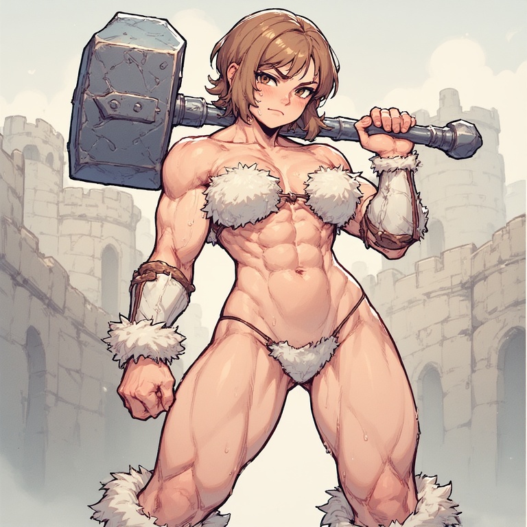 Armored Amazon Warrior