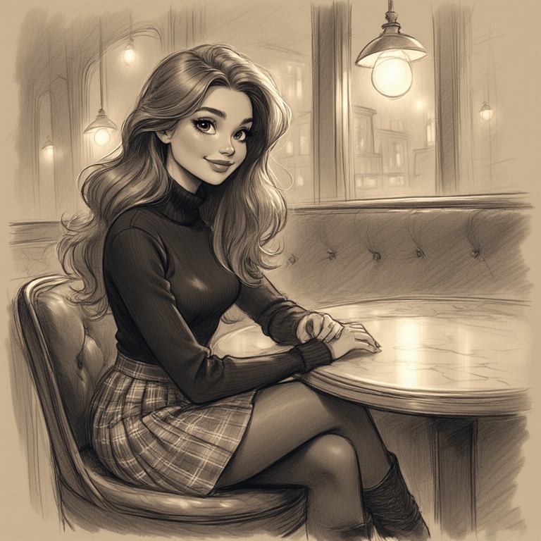 Charming Evening Scene
