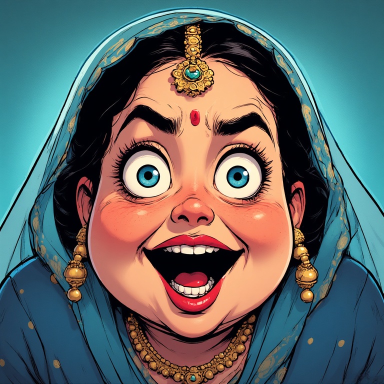 Distorted Bride Smile